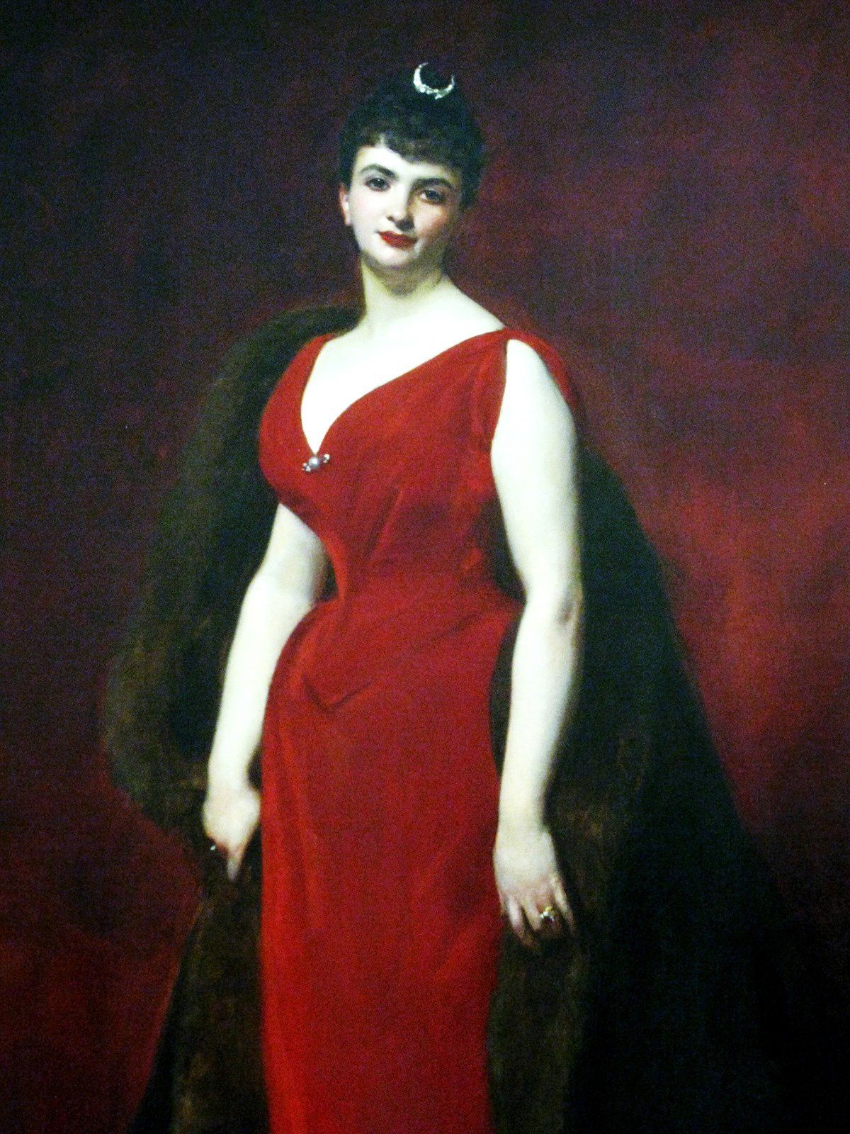 Portrait de madame Edgar Stern par Carolus-Duran