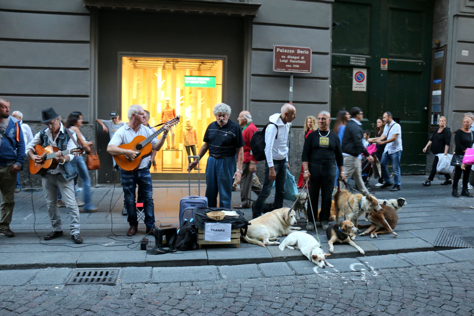 Musiciens à Naples