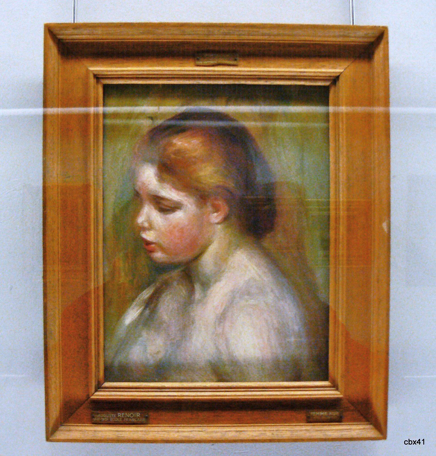 Pierre-Auguste Renoir, jeune femme nue en buste