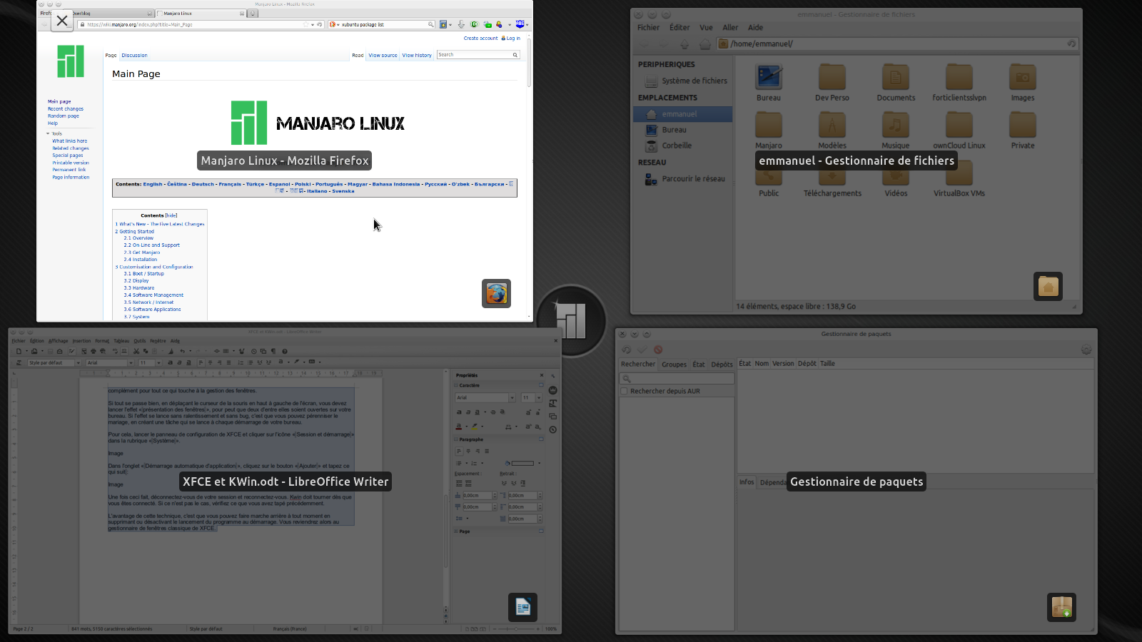 Faire de l'effet à XFCE avec KWin
