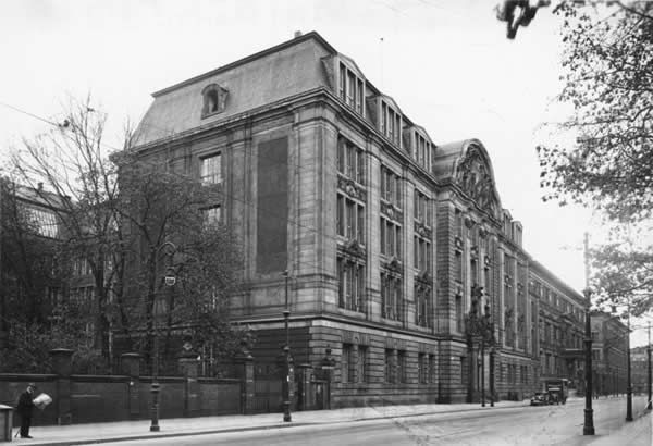 Le siège de la Gestapo, Prinz-Albrecht-Straße à Berlin