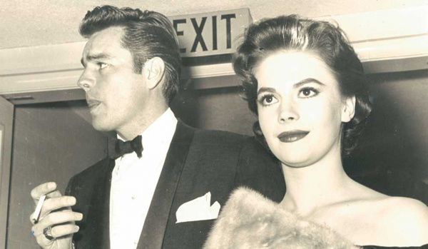 Robert Wagner et Natalie Wood en 1957
