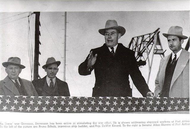 Coke R. Stevenson Mémoires de Guerre