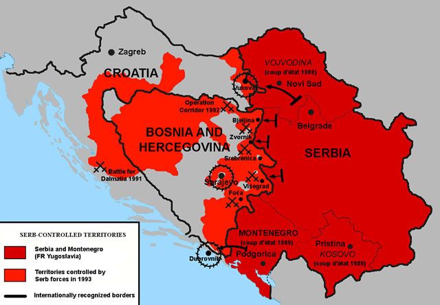 République serbe de Krajina Mémoires de Guerre