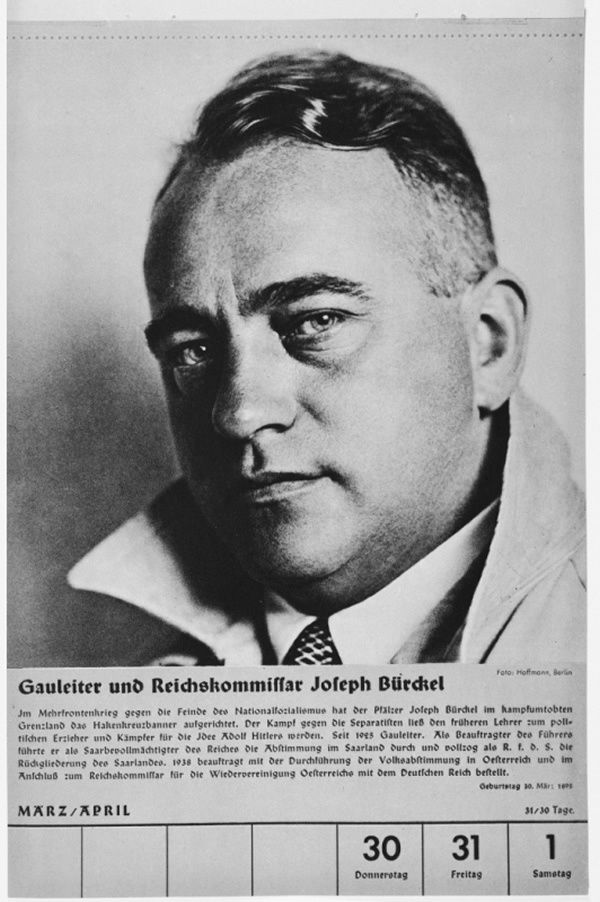 Portrait of Gauleiter and Reichskommissar Joseph Buerckel