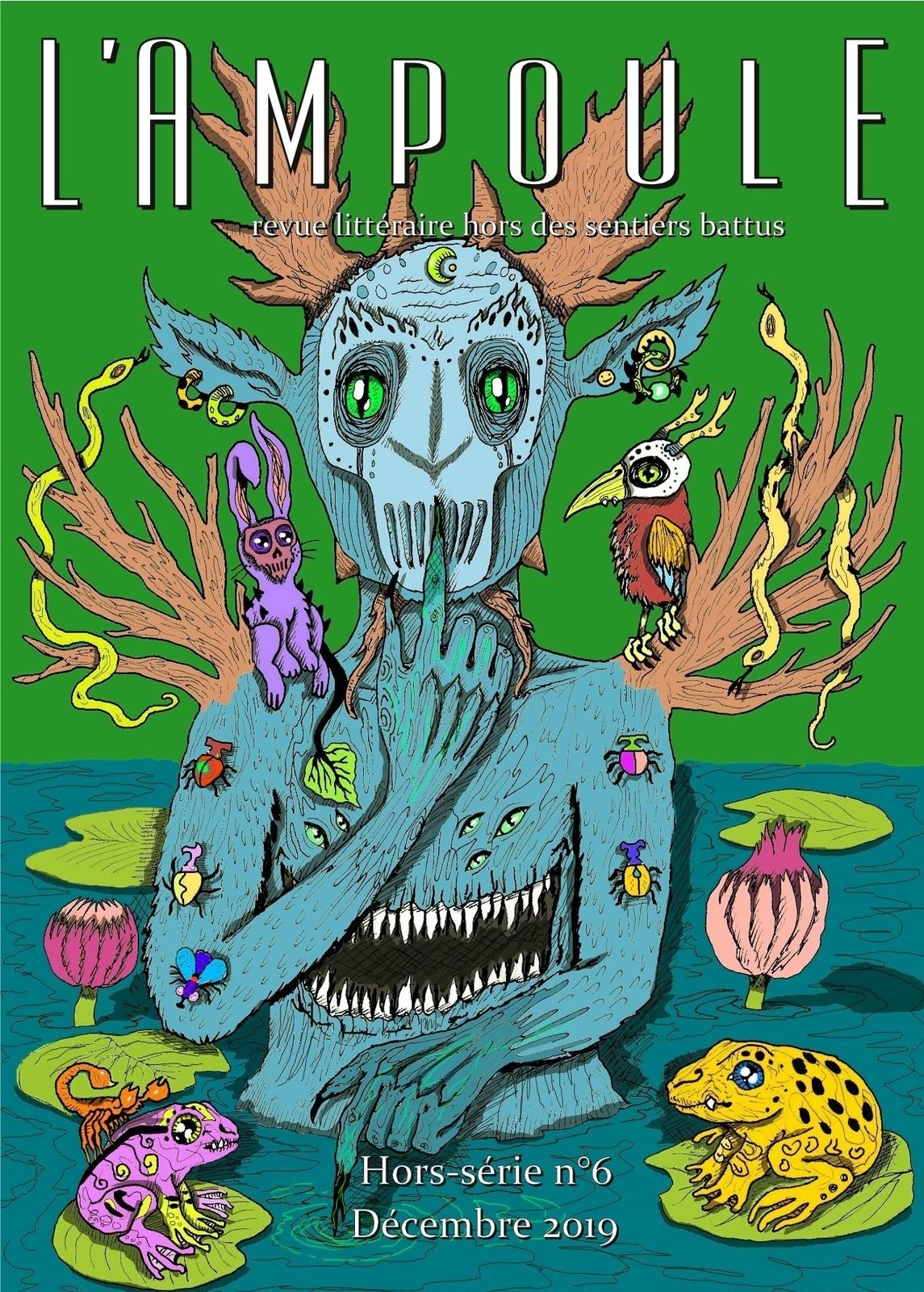 Couverture de L'Ampoule Hors-série n° 6 par Florent Lucéa