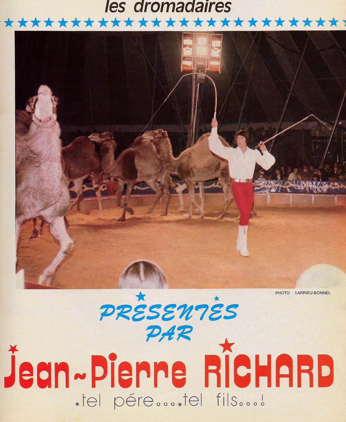 Le Cirque de Jean-Pierre Richard - Le bloc-notes de cirk75