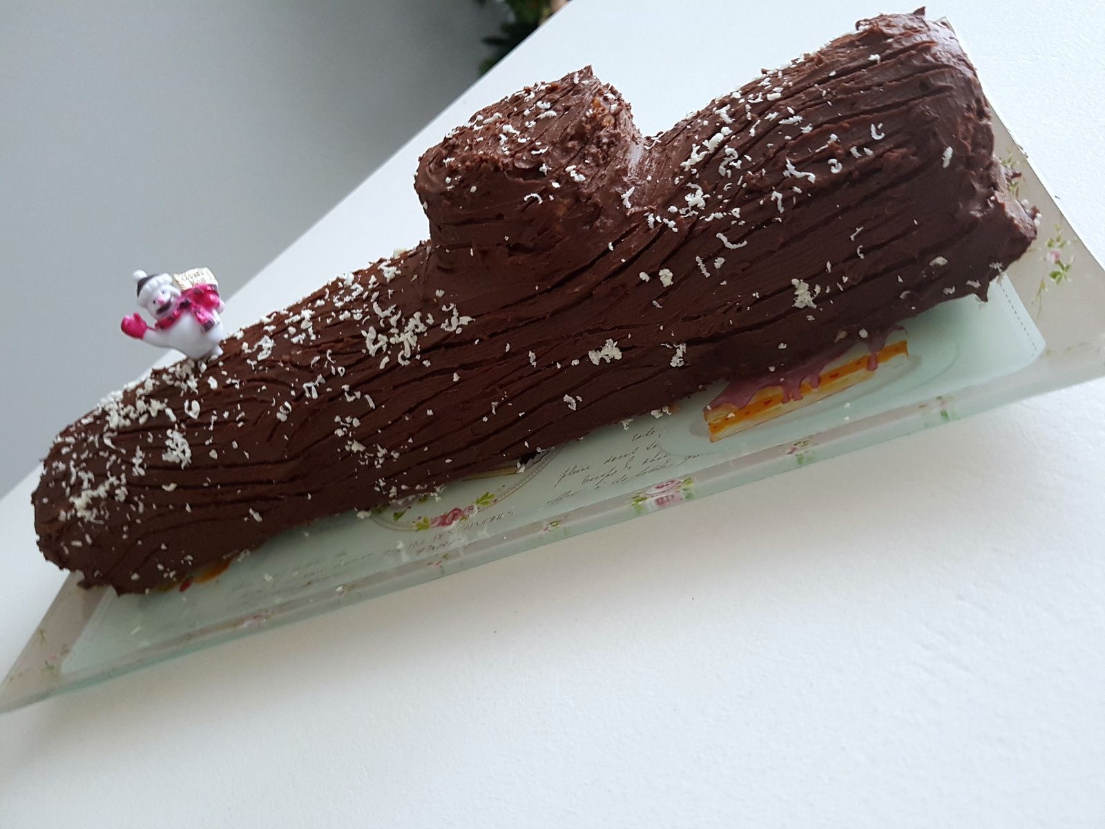 Buche Roulee Au Chocolat Noisette Plaisir Goumand
