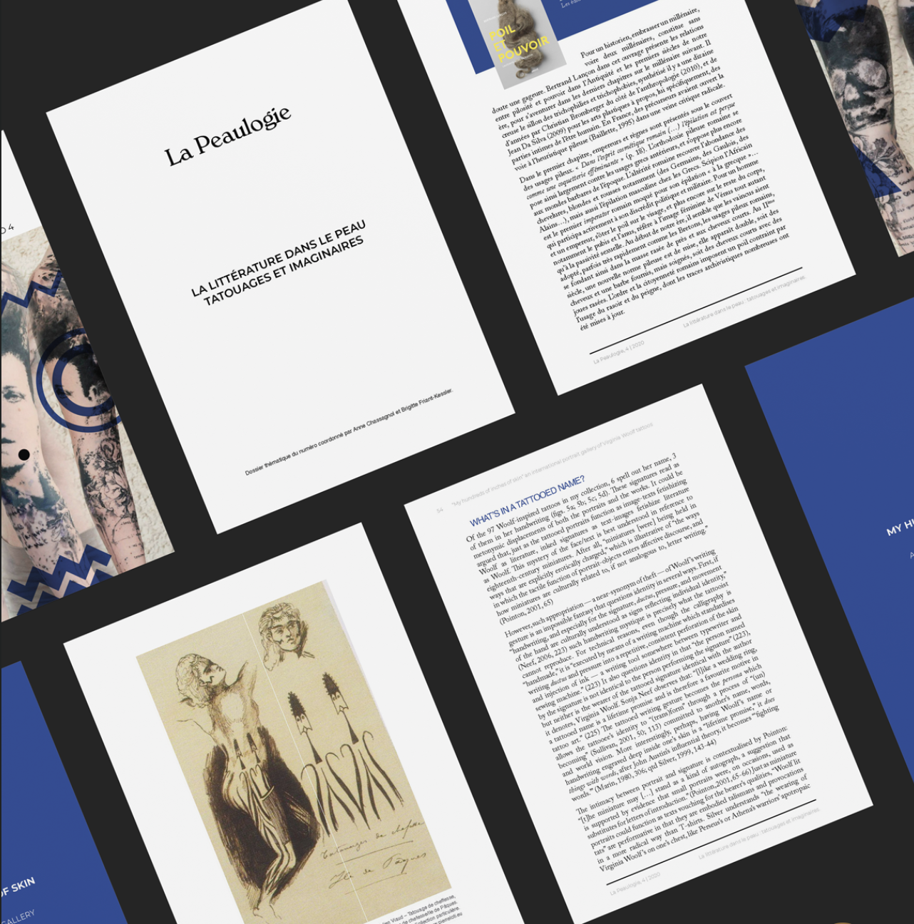La littérature dans la peau : tatouages et imaginaires (La Peaulogie, numéro #4 )