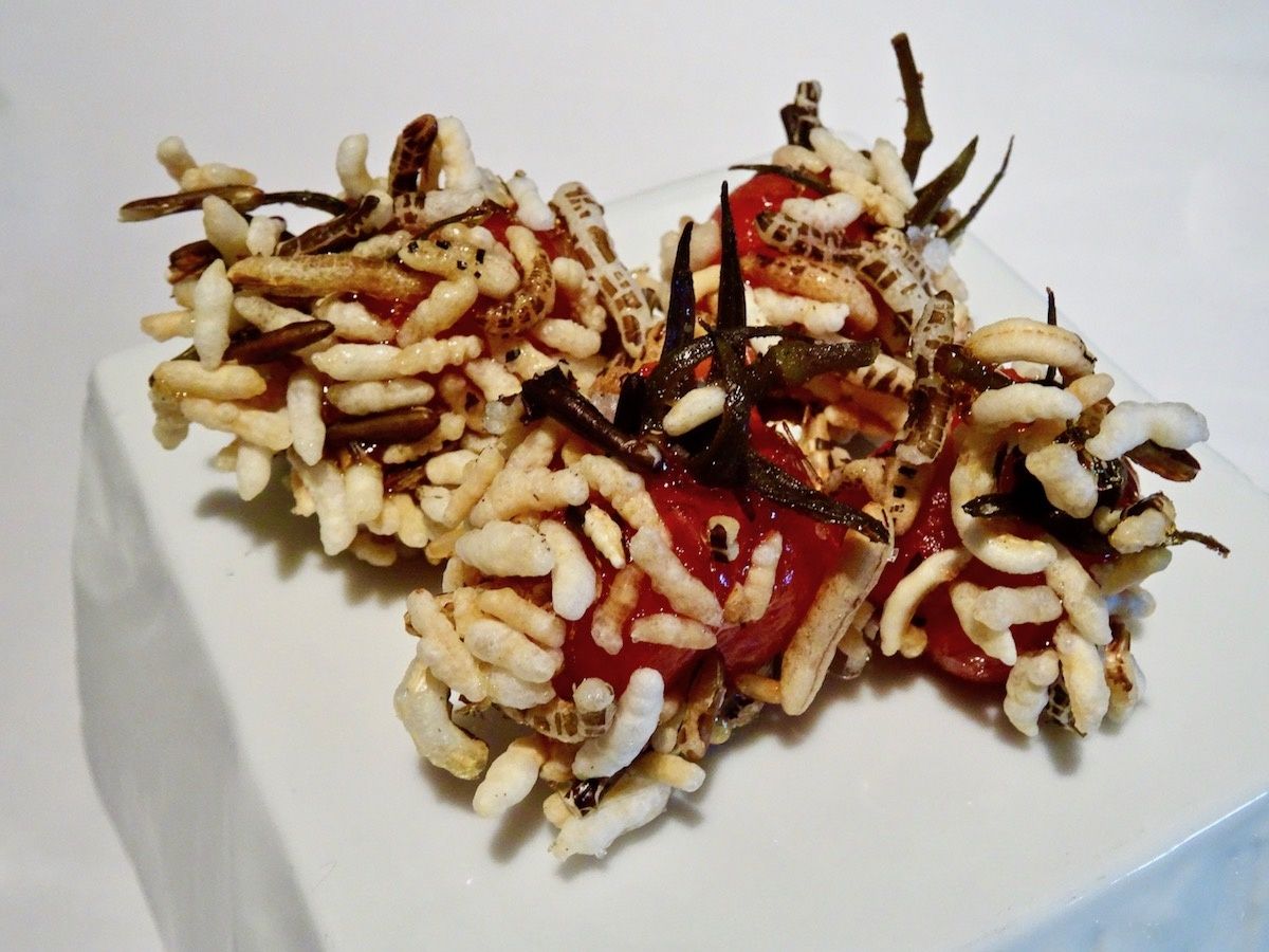 Caramel et riz soufflé