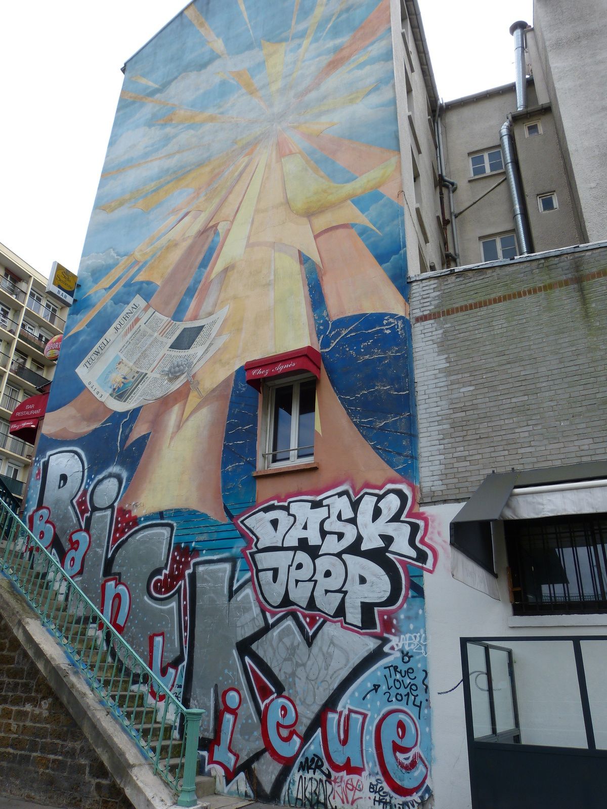 jusqu'au 24 aout 2014 le long du canal de l'ourcq....