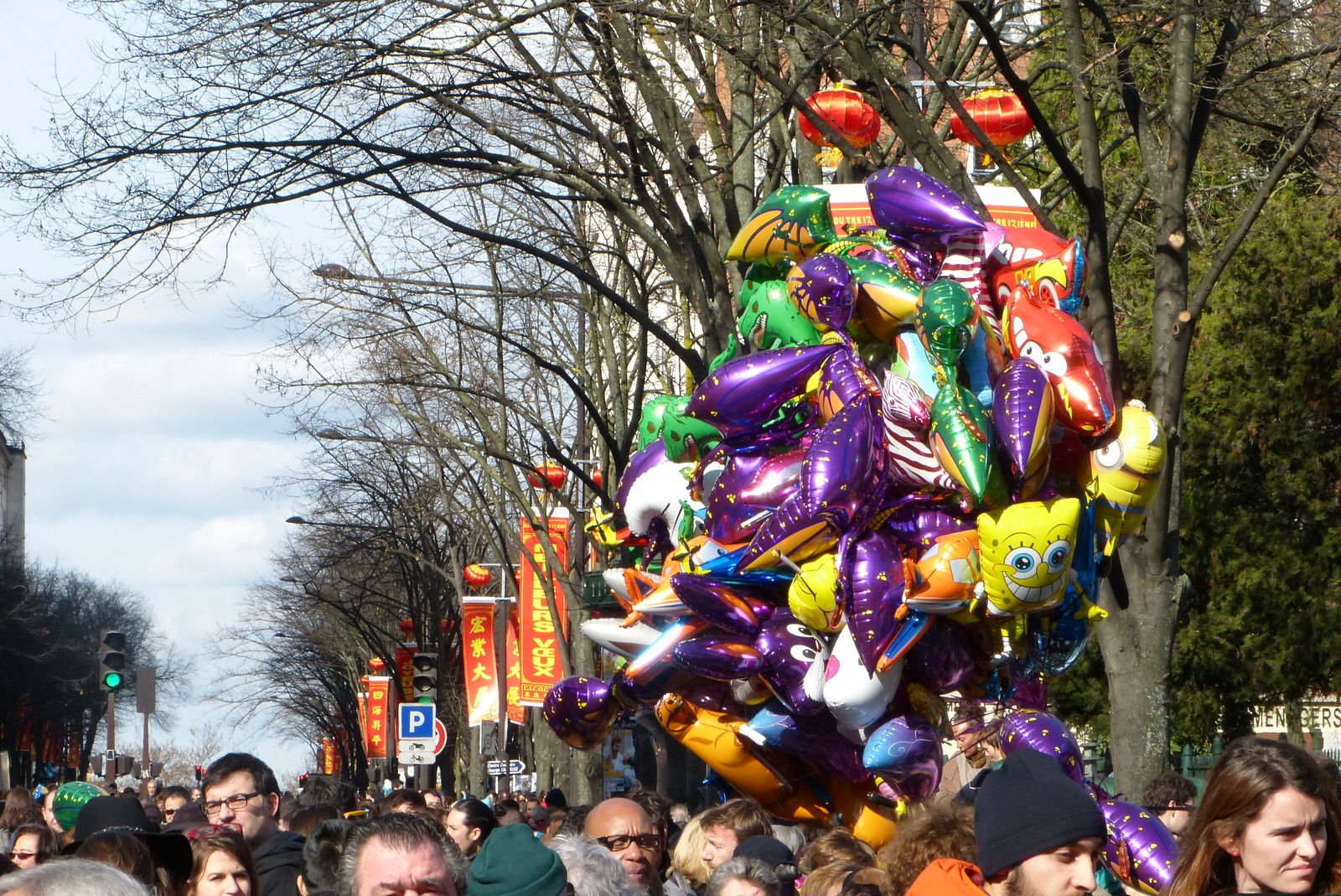 c'était dimanche 22  février 2015 = nouvel an chinois à Paris XIII