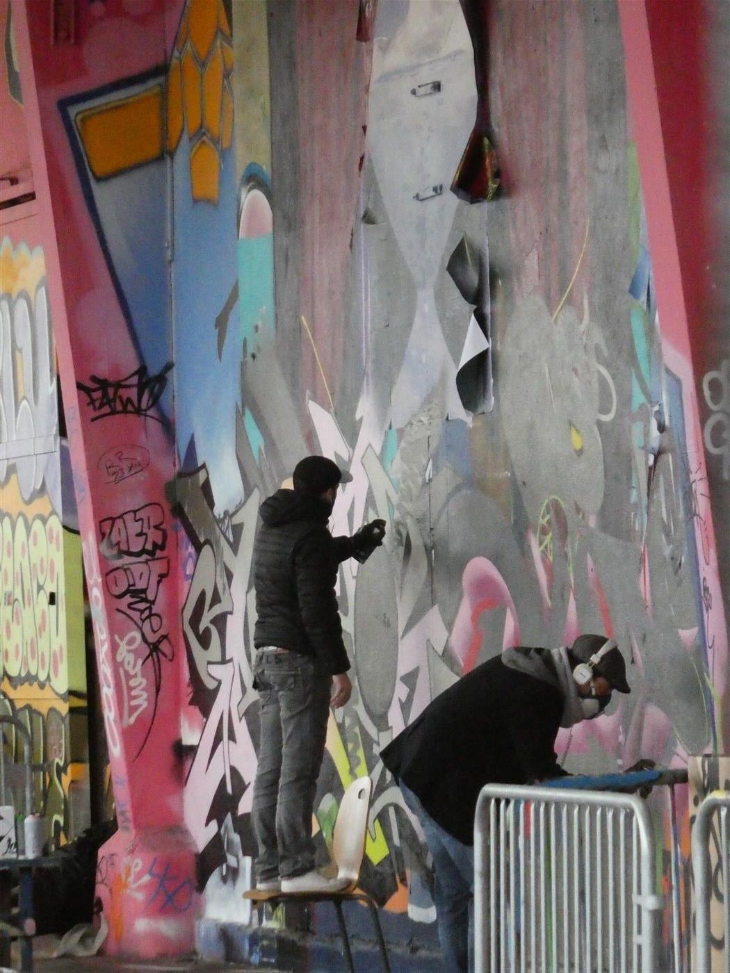 C'est à voir à l'aérosol 54 rue de l'évangile 75018 PARIS.