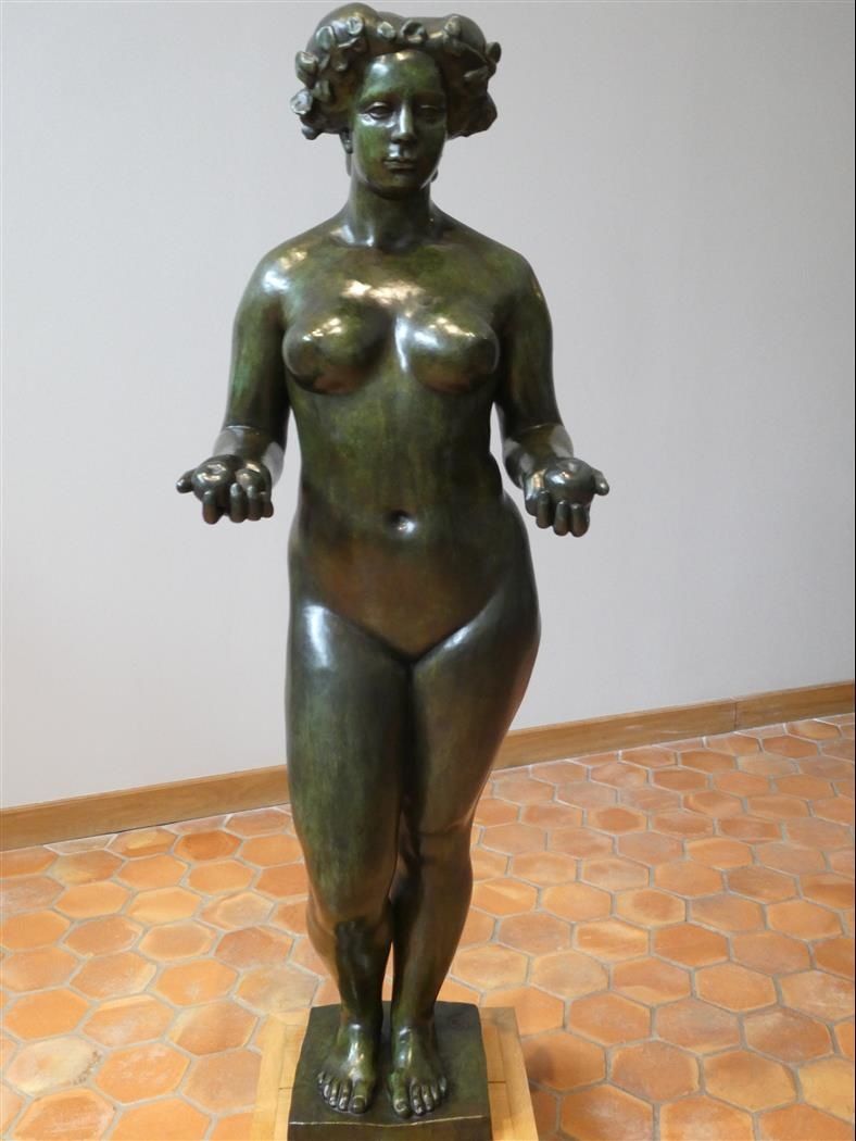 dans son musée à Paris...merci Mr Maillol pour cet hommage aux femmes !
