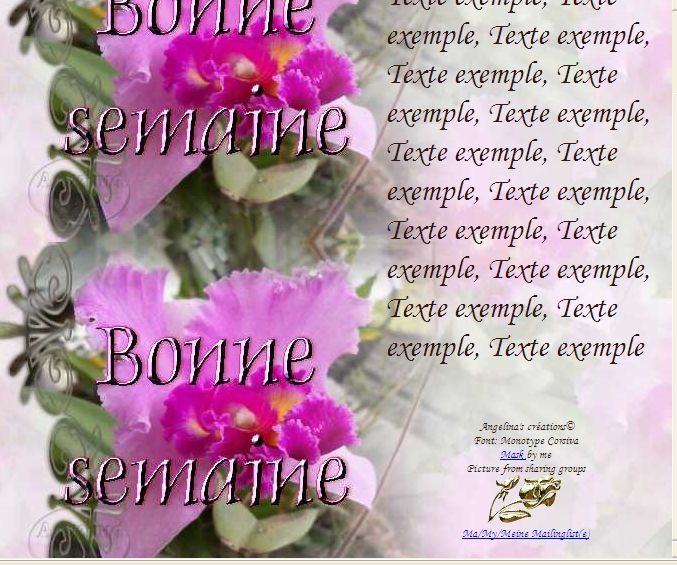 Bonne Semaine Orchidee Incredimail Papier H L Outlook Enveloppe 2 Cartes A5 Signets Bonne Semaine Orch 00 Angelinascreations Incredimail Papiers A Lettre Gifs Signatures Etc Bonne Semaine Orchidee Incredimail Papier H L Outlook Enveloppe 2 Cartes A5 Signets Bonne Semaine Orch 00 Angelinascreations Incredimail Papiers A Lettre Gifs Signatures Etc
