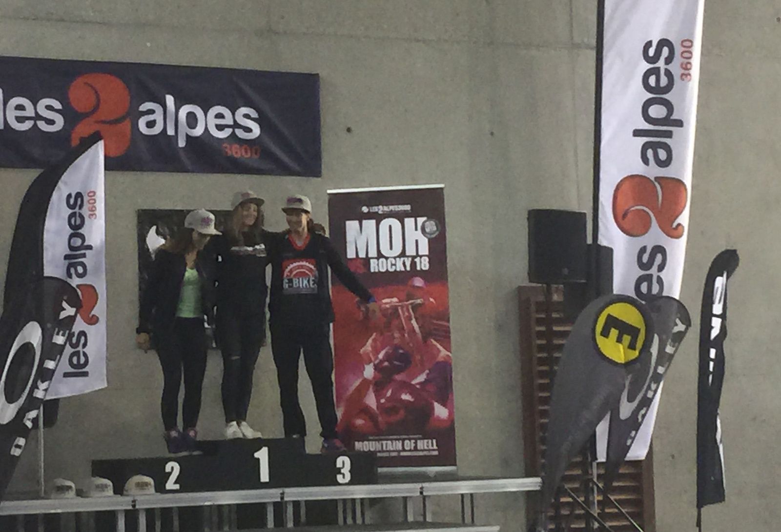 Morgane SUCH première des qualifs Filles sur la MOH