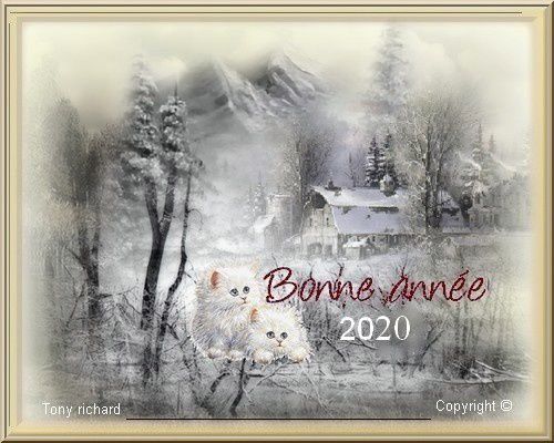 Bonne Année 2020 Par Tony Richard La Poésie Dans Le Coeur