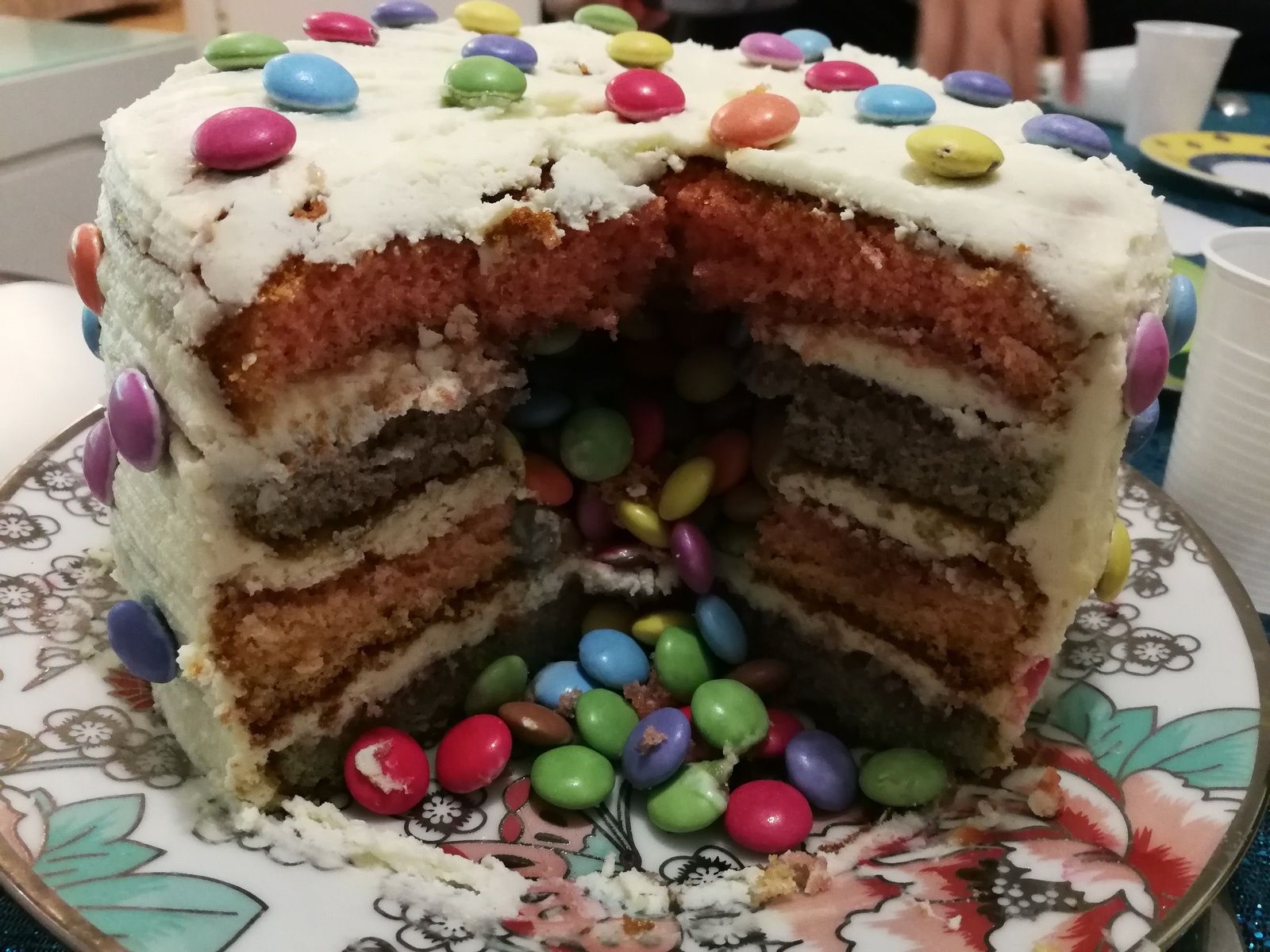 Pinata Cake Gateau Surprise La Cuisine De Nawal Pinata Cake Gateau Surprise La Cuisine De Nawal