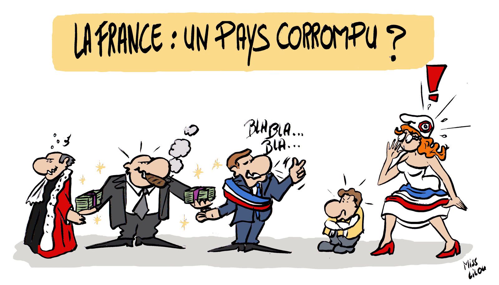 La France : un pays corrompu ?