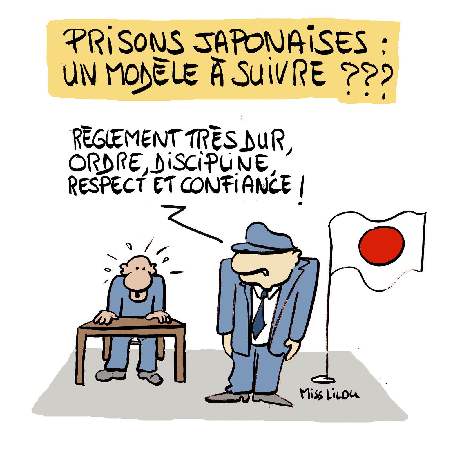 Prisons japonaises : un modèle à suivre ?
