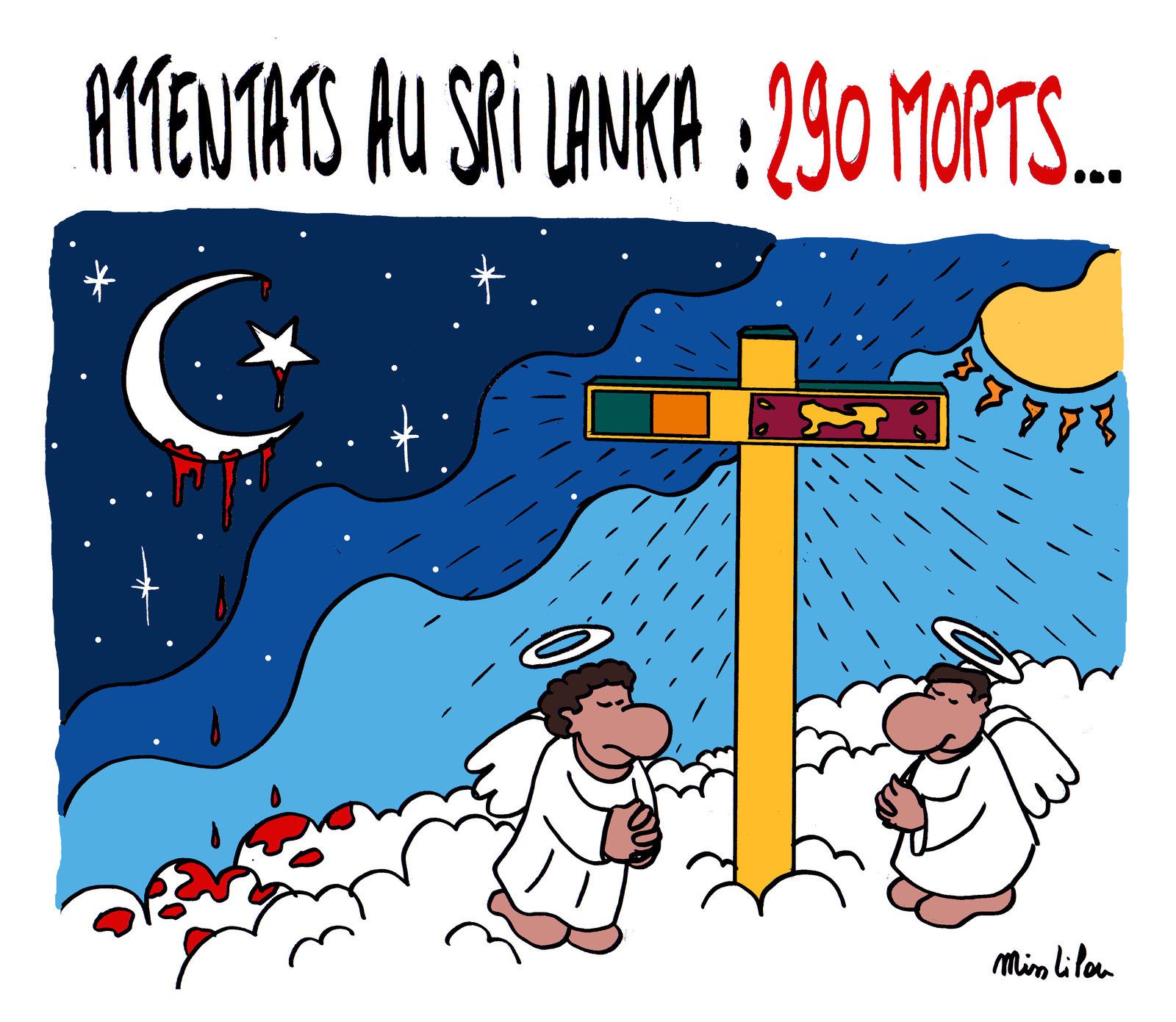 Attentats au Sri Lanka : 290 morts...