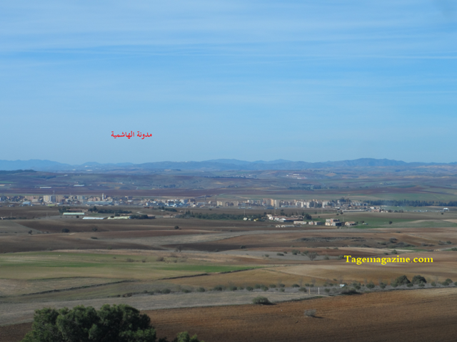 El Hachimia,vue panoramique.Décembre 2018.