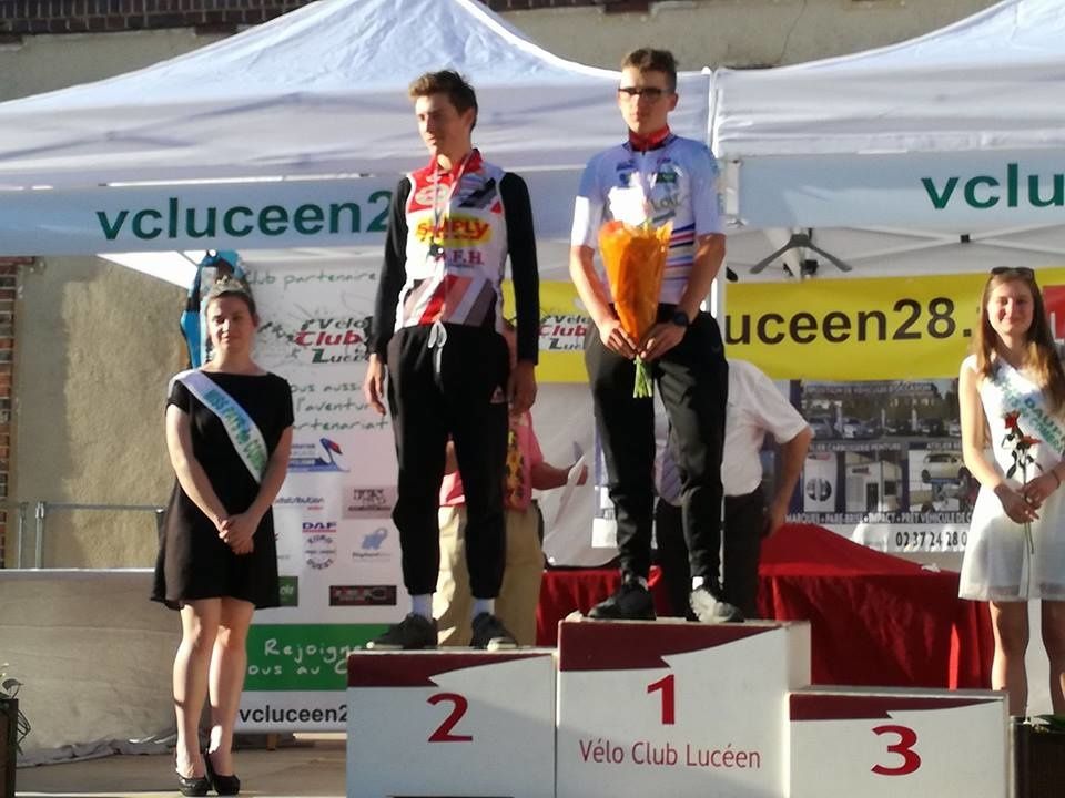 Le podium des juniors