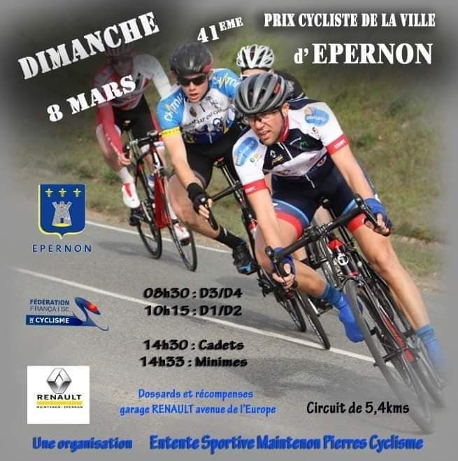Les engagements des 7 et 8 mars au Dreux CC