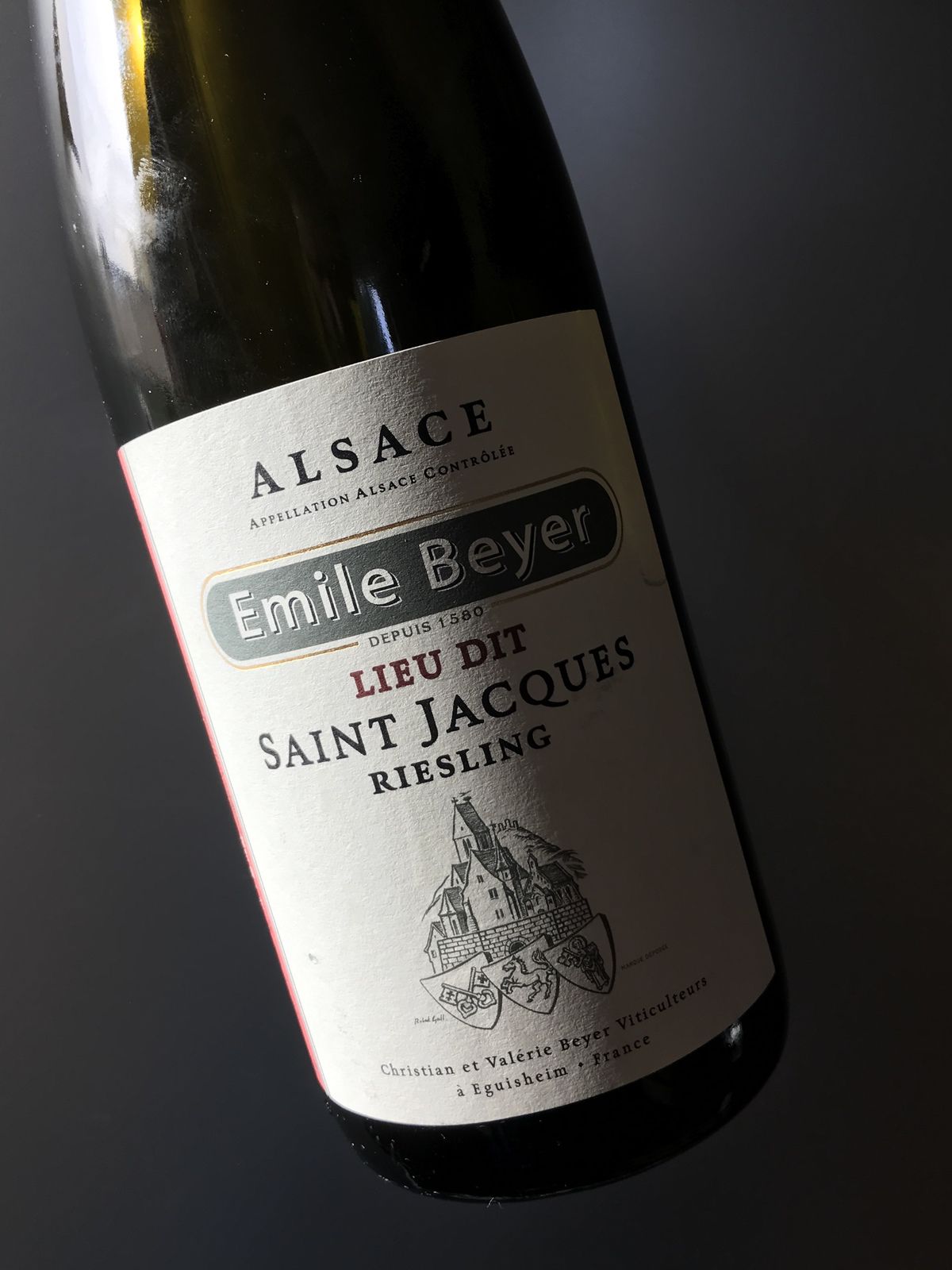 Alsace riesling saint jacques 2017 Émile Beyer