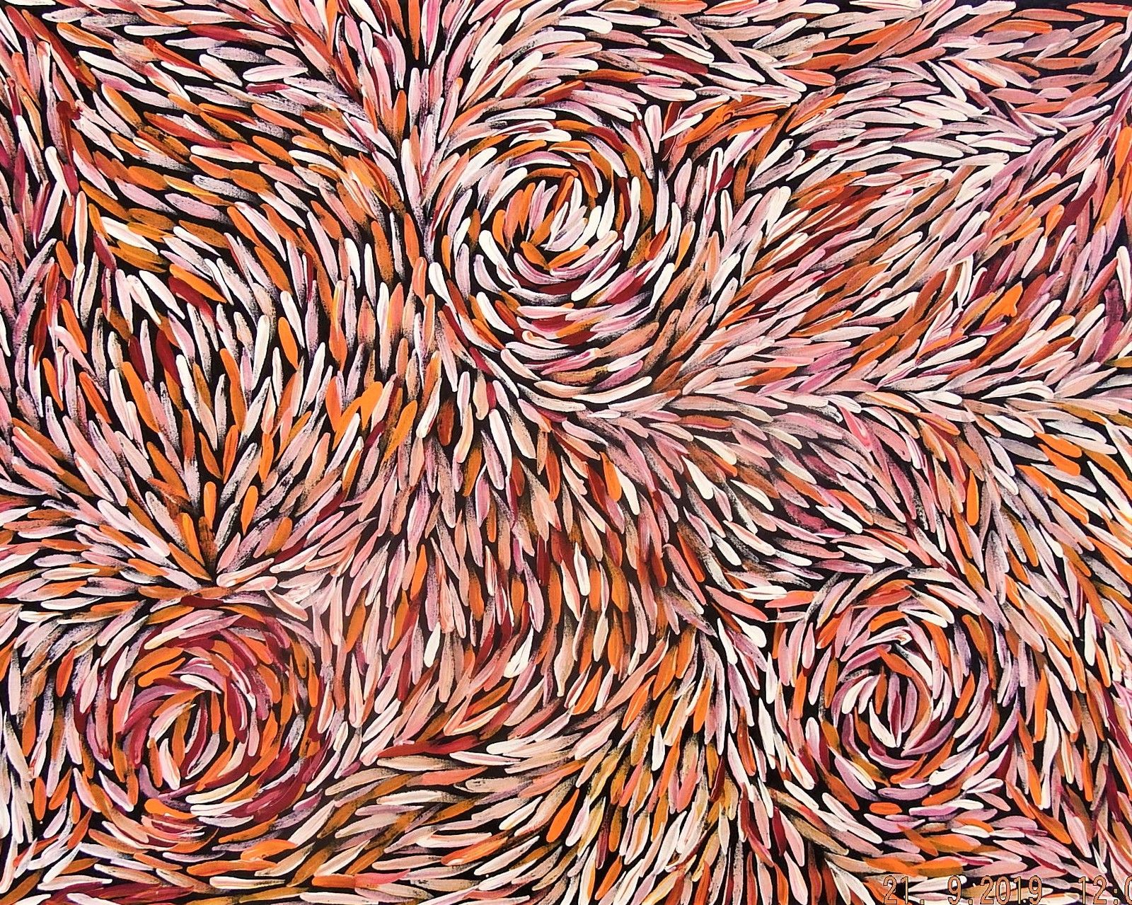 Peinture aborigène d'Australie