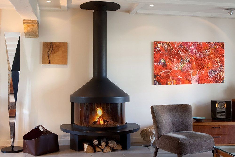 Aborigène, décoration, foyer, mobilier