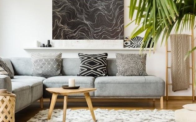 Aborigène, décoration, meubles contemporains