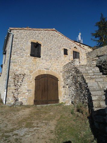 Luzençon Saint Georges chapelle Saint Martial antenne romane 1939 village 12100
