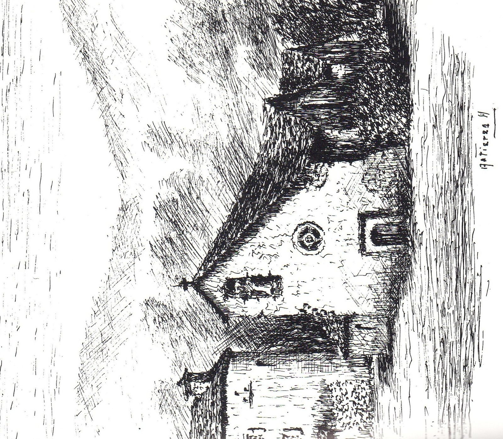 Le Minier, Viala du Tarn, 12490, Saint Saturnin, mines argent, Orzals, église Hartières
