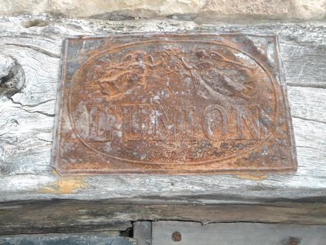 Le Minier, Viala du Tarn, 12490, Saint Saturnin, mines argent, Orzals, plaque assurance