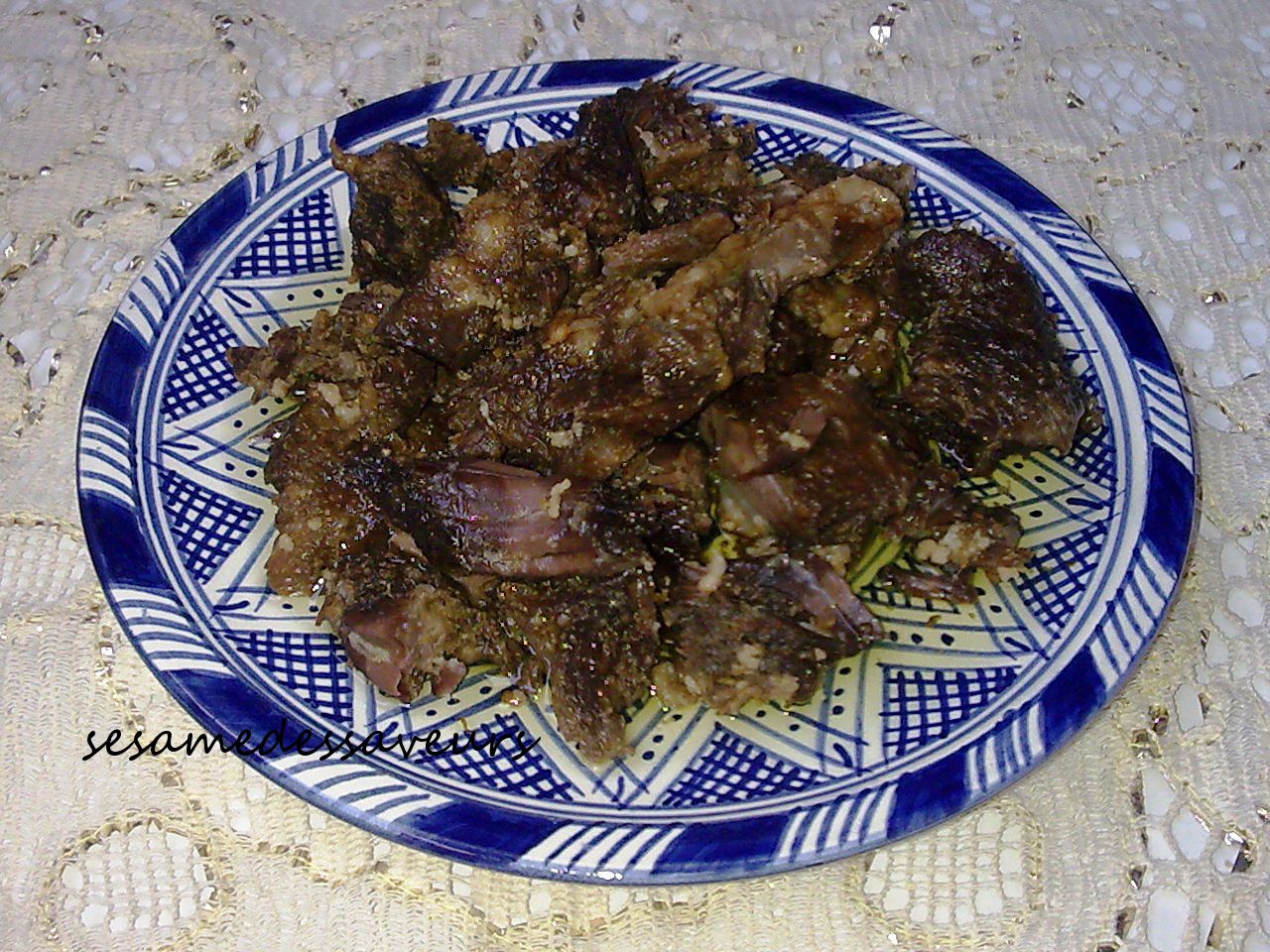 KHLII (Viande séchée et confite à la marocaine)