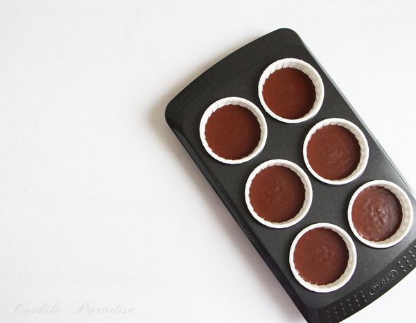 Un peu de douceur… Cupcakes au chocolat fondant &amp; glaçage à la pistache pour un baby shower