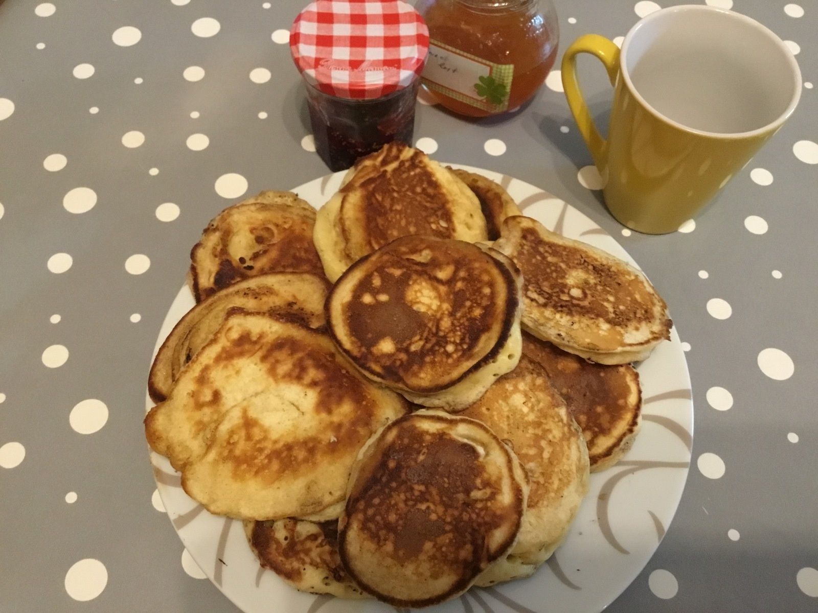 pancakes ou beignets aux pommes