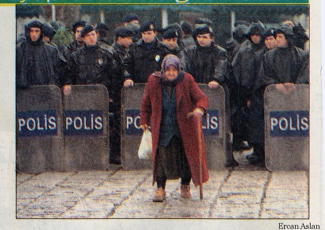 Cliché Ercan Aslan, Milliyet, 24 janvier 1998