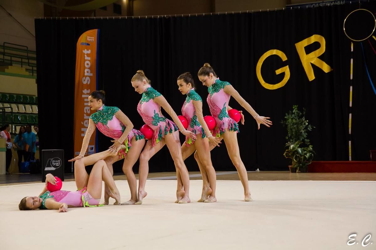 Les "GR" vice championnes de France