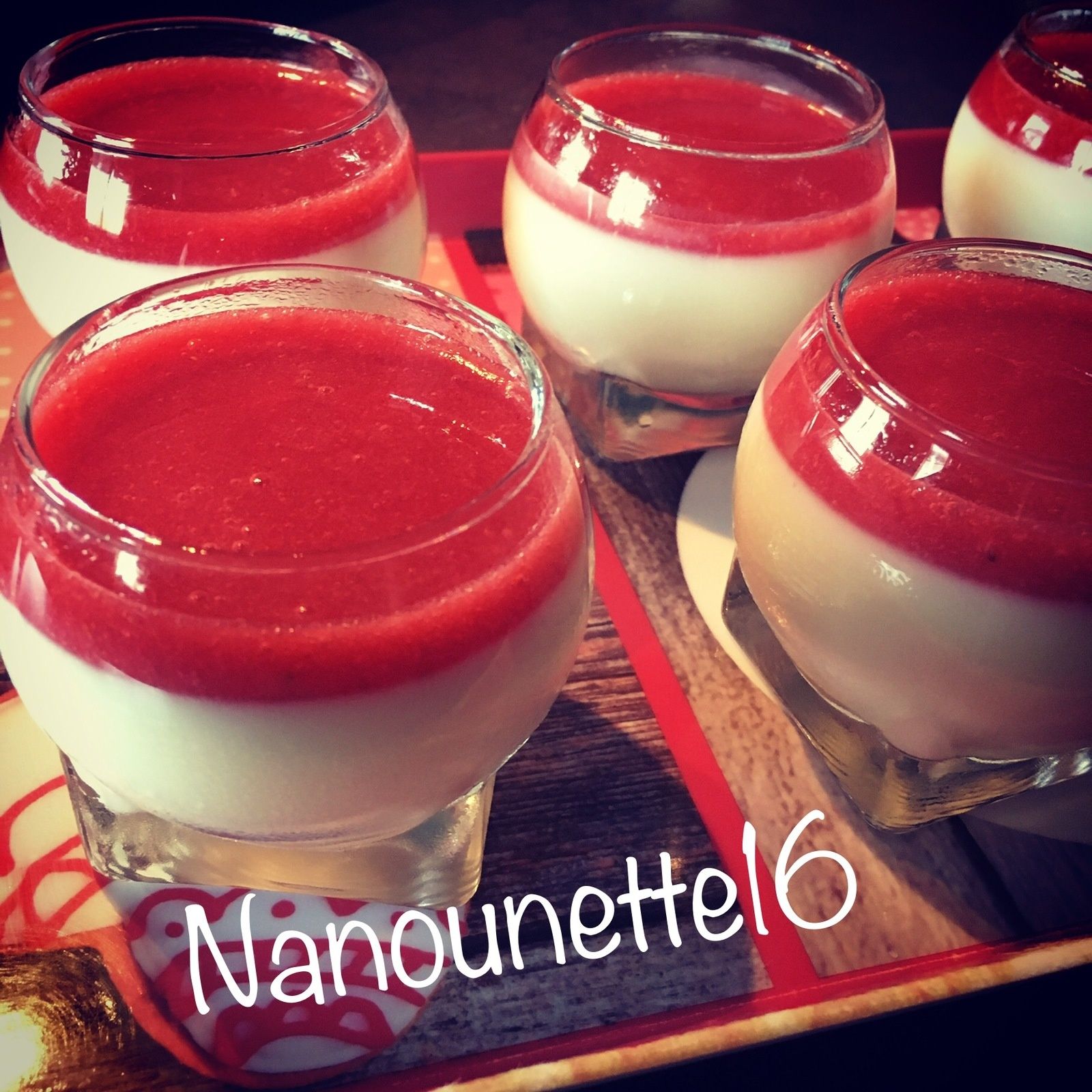 Pannacotta Aux Fraises Thermomix La Gourmandise Est Un Joli