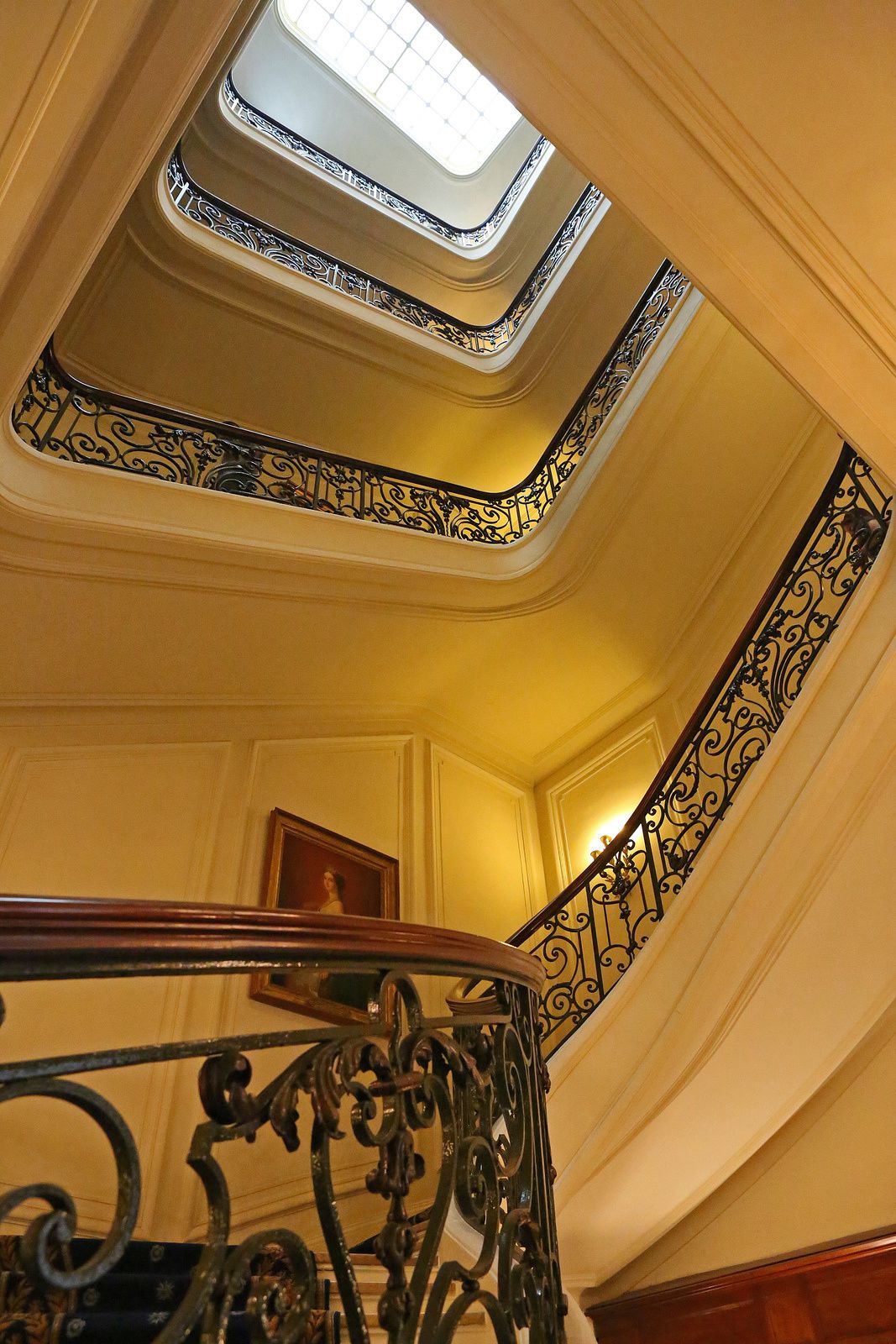 Escalier de palace