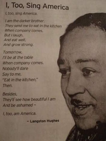 Langston HUGHES, poète et chef de file de Harlem Renaissance.