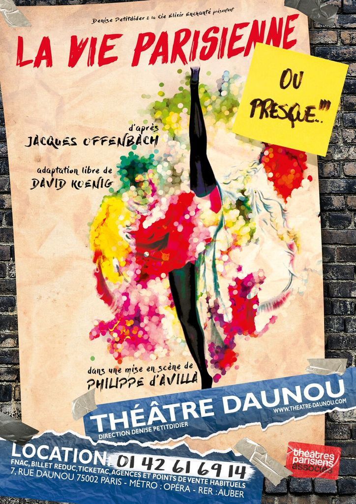 La Vie Parisienne... Ou Presque : Quand Offenbach est revisité au Théâtre Daunou. 