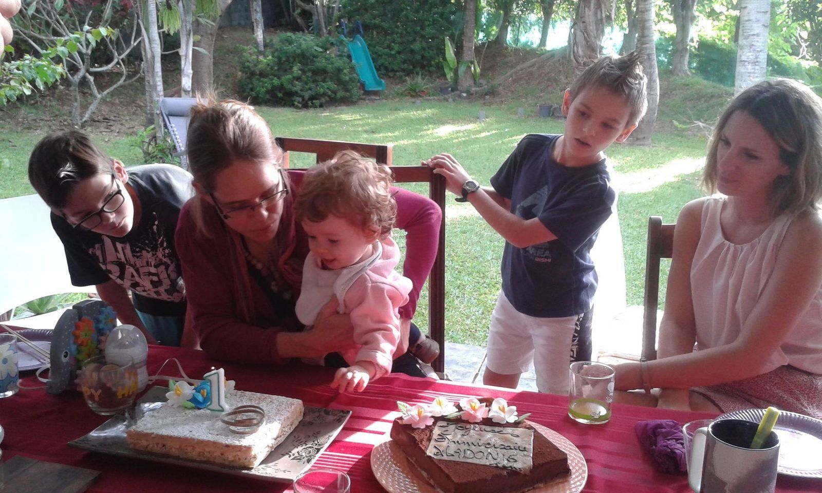 Le Gouter D Anniversaire Des 1 Ans De Madonie Marie Do A La Reunion Et En Australie