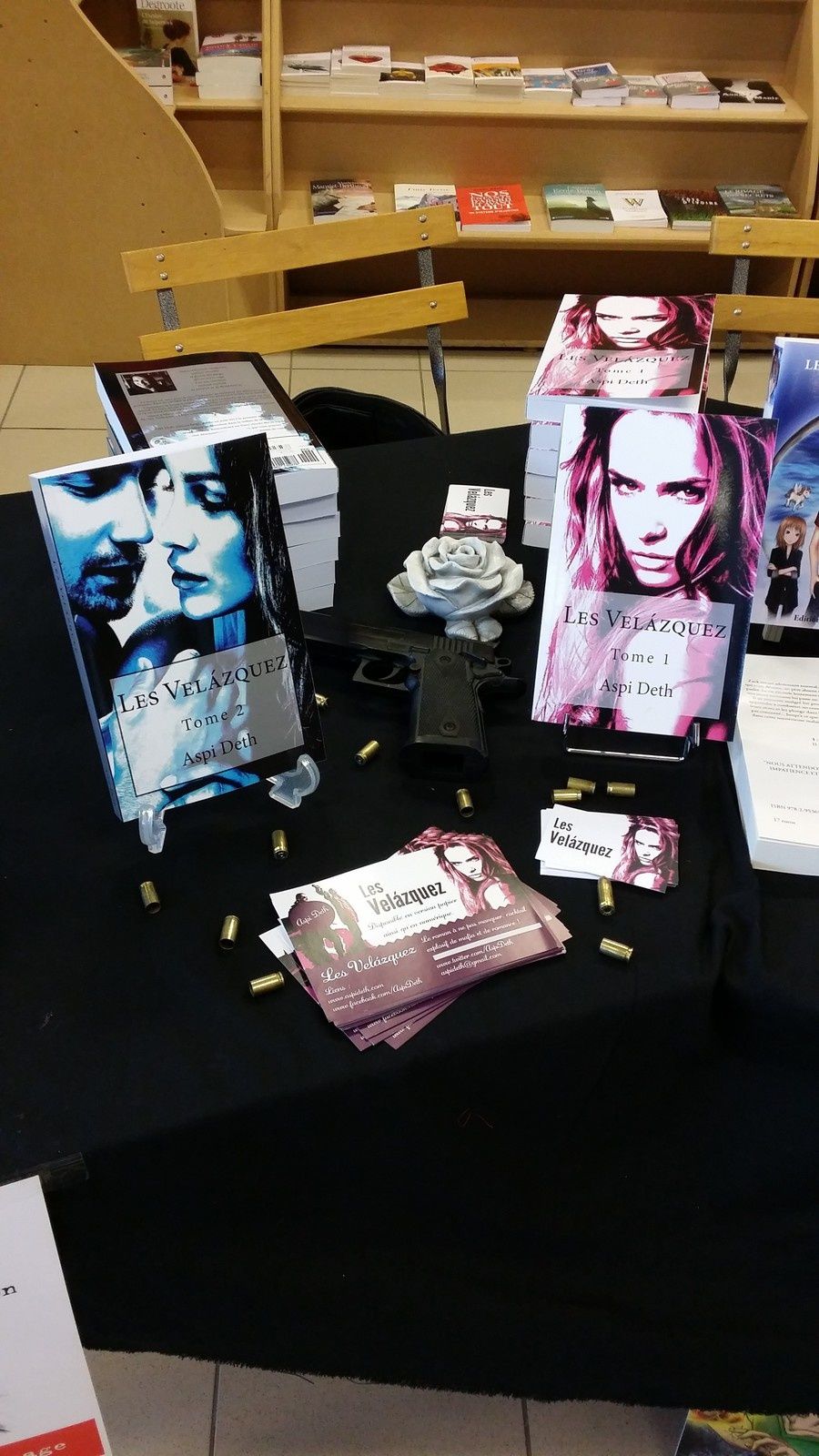 Séance de dédicace Thema Hyperlibrairie : compte-rendu (photos + vidéo)