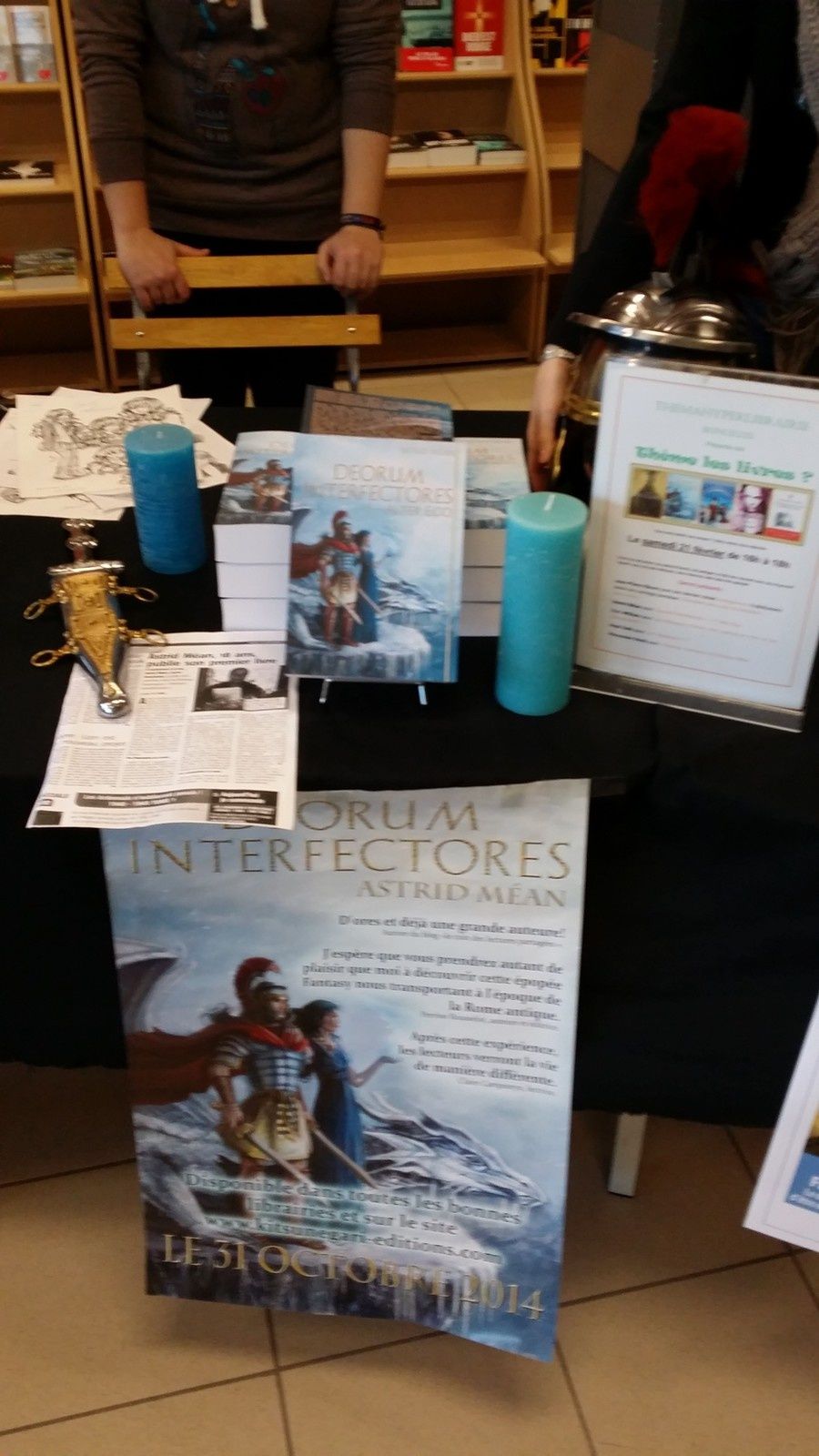 Séance de dédicace Thema Hyperlibrairie : compte-rendu (photos + vidéo)