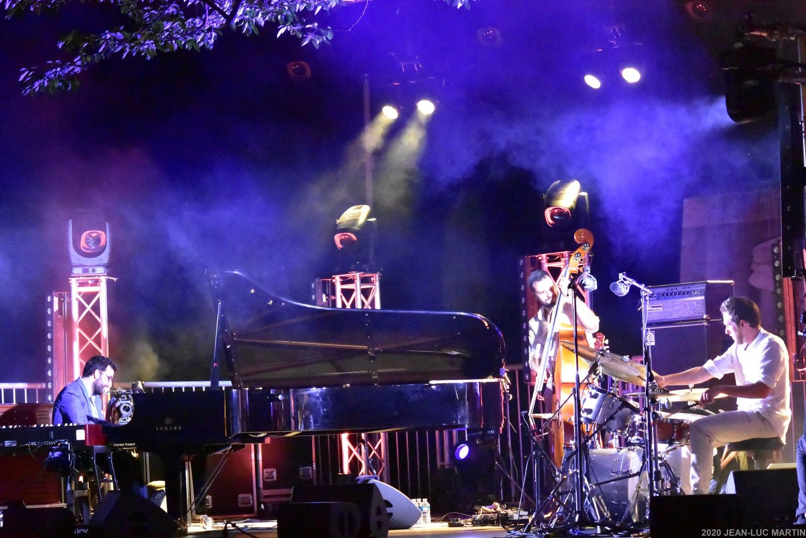 Jazz A Sete Laurent Coulondre Trio Au Parc Simone Veil Le 18 7 Le Blog De Jazzaseizheur