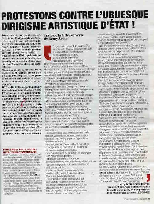 autres impostures…une dirigisme rigide qui nous dit quoi aimer et quoi penser. Eh oui à ce point des hauts délires– vérifier c’est refuser…