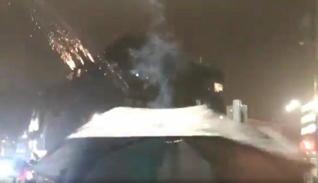 L’arme des faibles – lâchement balancer du lacrymo !!